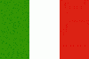Italienisch language flag